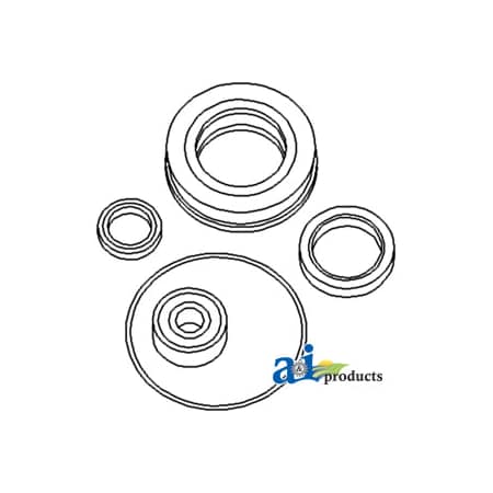 A & I Products Seal Kit Incls: pilot brg, sealed release brg, PTO seals & O-ring 6.2" x5.9" x1.7" A-N158563